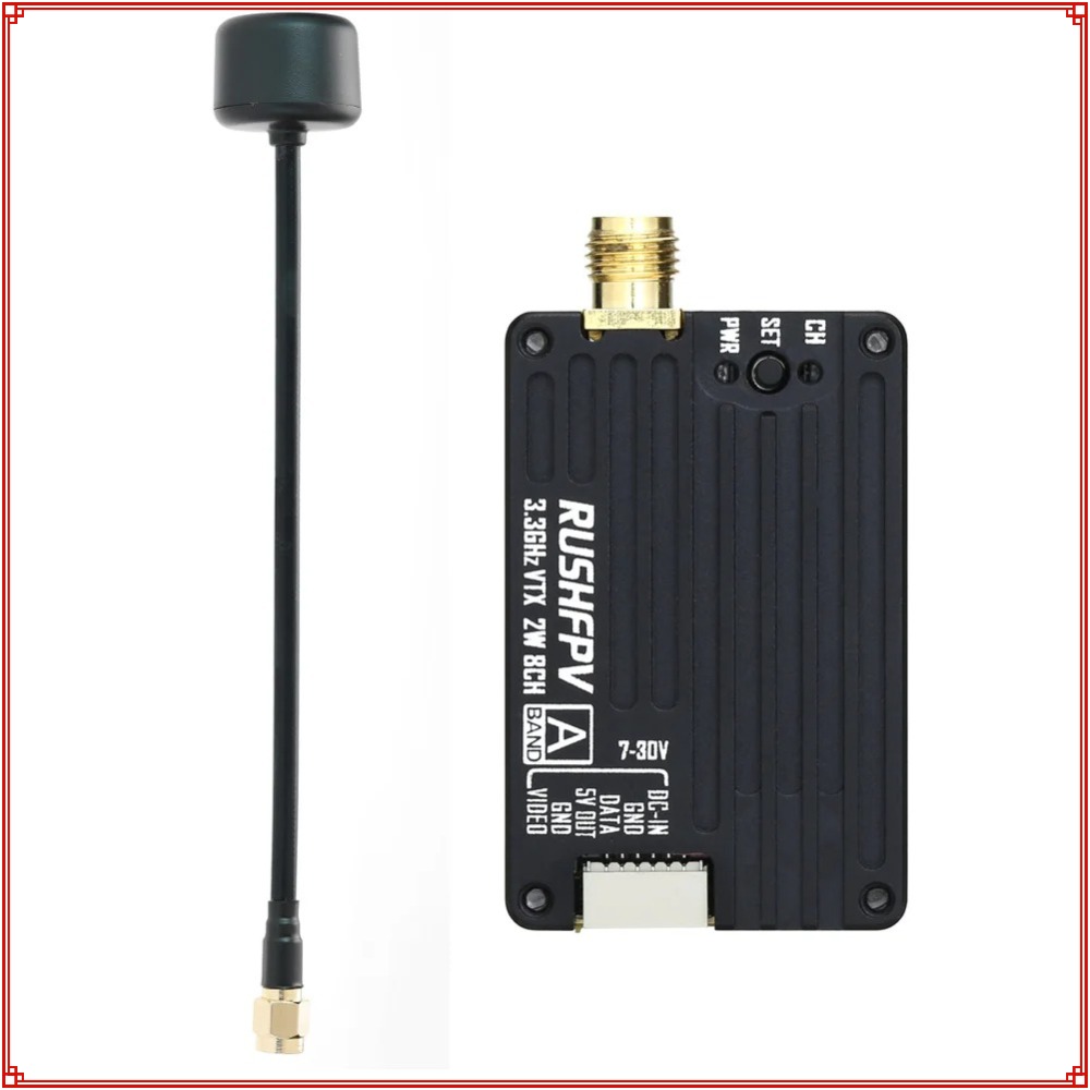 Fpv Drone Antenna - Nouveau 2026 RUSHFPV 3.3G 2W VTX