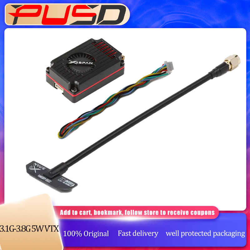 Fpv Drone Transmitter - Transmetteur vidéo VTX large bande Rushfpv