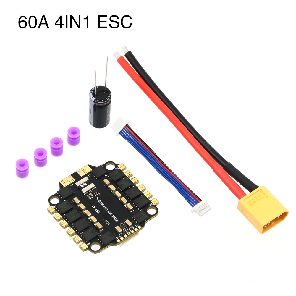UAngel 4IN1 45A 60A ESC BLHELI - Fpv Drone Esc avis et prix