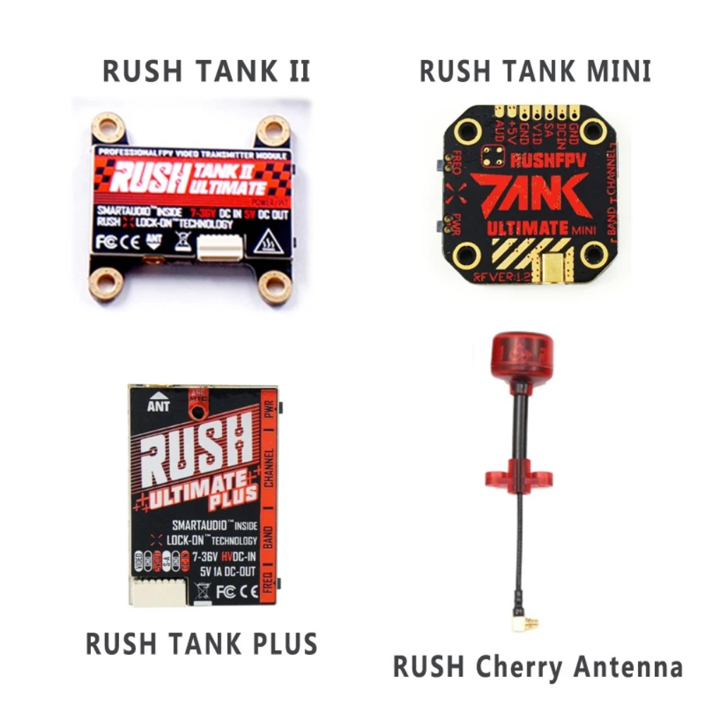 Émetteur vidéo RUSH TANK Ultim - Fpv Drone Antenna avis et prix